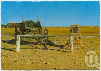 <span class="caption-caption">Mail buggy in main street, Birdsville</span>, c1970-2000. <br />Postcard, collection of <span class="caption-contributor">Murray Views Collection</span>.