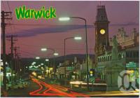 <span class="caption-caption">Night Lights of Palmerin Street, Warwick, Rose and Rodeo City</span>, c1970-2000. <br />Postcard, collection of <span class="caption-contributor">Murray Views Collection</span>.