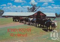 <span class="caption-caption">Historic Jondaryan Woolshed, Darling Downs</span>, c1970-2000. <br />Postcard, collection of <span class="caption-contributor">Murray Views Collection</span>.