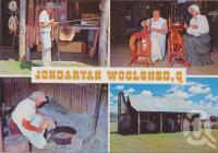 <span class="caption-caption">Historic Jondaryan Woolshed, Darling Downs</span>, c1970-2000. <br />Postcard, collection of <span class="caption-contributor">Murray Views Collection</span>.