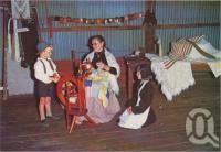 <span class="caption-caption">Historic Jondaryan Woolshed, Darling Downs</span>, c1970-2000. <br />Postcard, collection of <span class="caption-contributor">Murray Views Collection</span>.