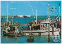 <span class="caption-caption">Fishing Boats, Weipa</span>, c1970-2000. <br />Postcard, collection of <span class="caption-contributor">Murray Views Collection</span>.