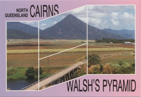 Walsh S Pyramid Height 3 029 Feet And Surrounding Cane Fields Gordonvale Near Cairns Queensland Places